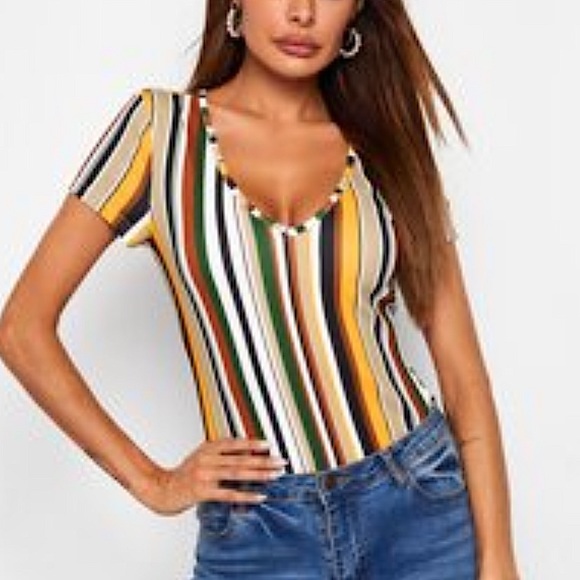 Striped SHEIN tee - Picture 5 of 5